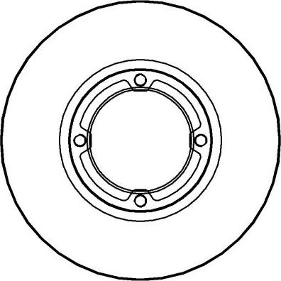 Denckermann B130140 - Bremžu diski