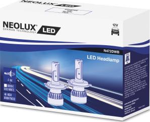 NEOLUX N472DWB - H4 LED AUTOLAMPAS