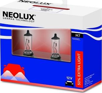 NEOLUX N499EL-SCB - H7 AUTOLAMPAS 55W