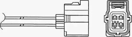 NTK 90748 - 90748 LAMBDA ZONDE
