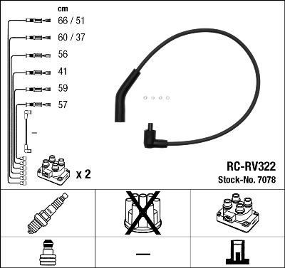 NGK 7078 - Auto Part