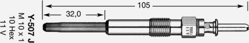 NGK D-POWER32 - Aizdedzes svece