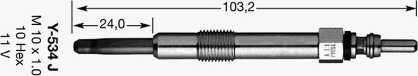 NGK D-POWER36 - Kvēlsvece