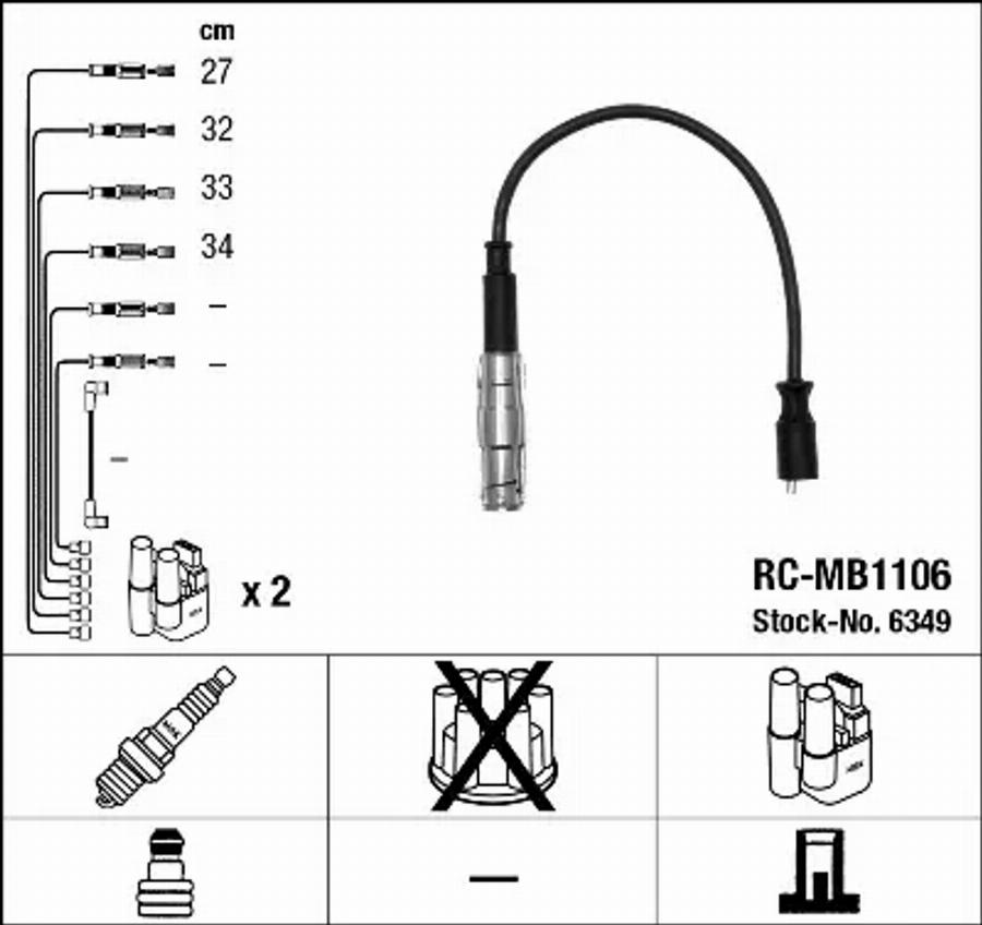 NGK RC-MB1106 - Auto Part