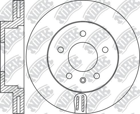 FREMAX BD-3326 - DDF1591 BREMŽU DISKS