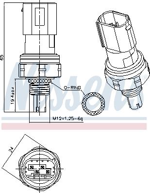 NISSENS 301201 - Auto Part