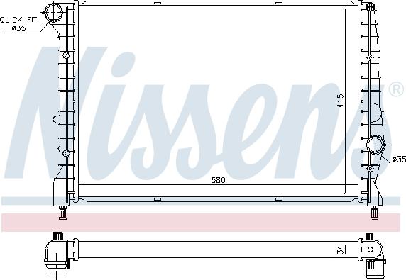 NISSENS 60058