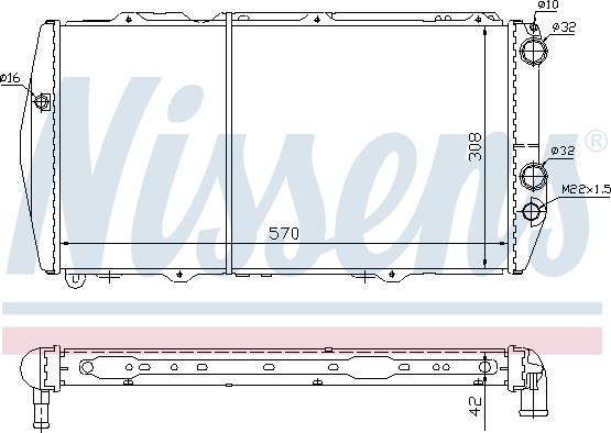 NISSENS 604551 - AI2019 60455 RADIATORS
