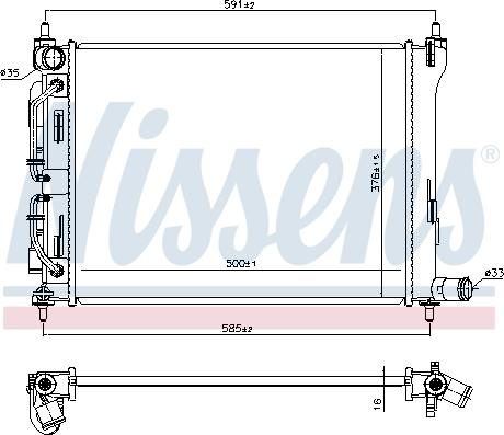 NISSENS 606732
