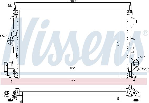 NISSENS 630789