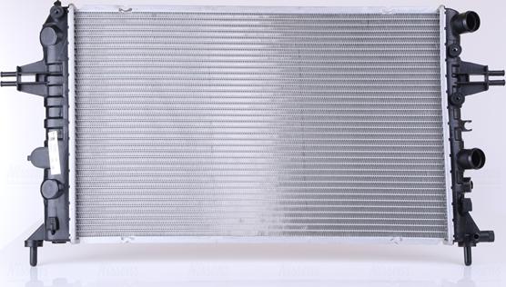 NISSENS 63095A - 63095A RADIATORS OPEL