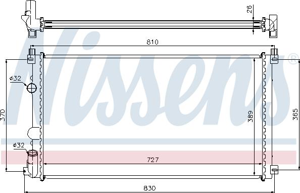 NISSENS 63824A - 63824A RADIATORS RENAULT