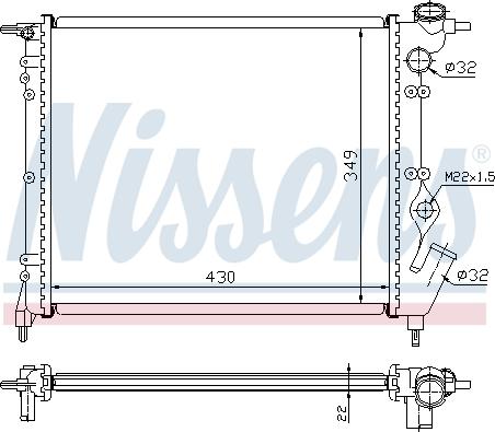 NISSENS 63931 - Auto Part