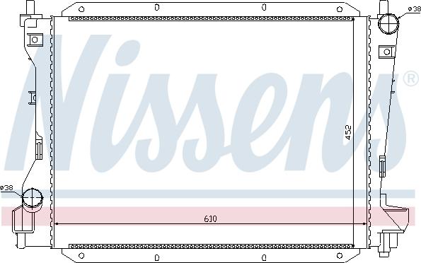 NISSENS 66703 - Auto Part