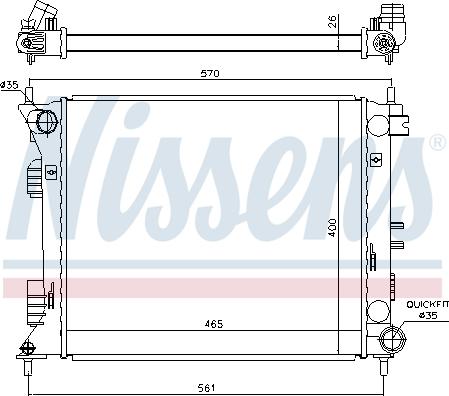 NISSENS 675007