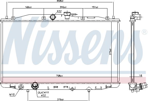 NISSENS 68604