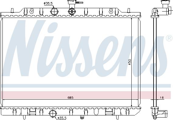 NISSENS 68724