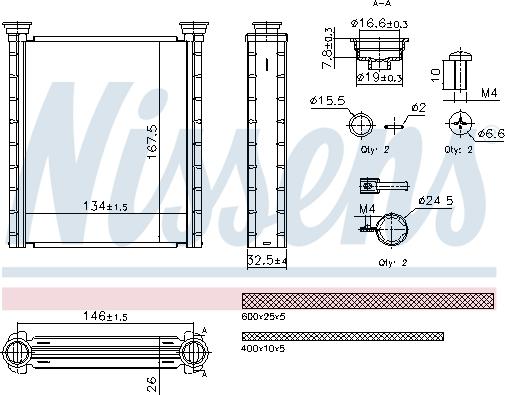 NISSENS 707280 - Auto Part