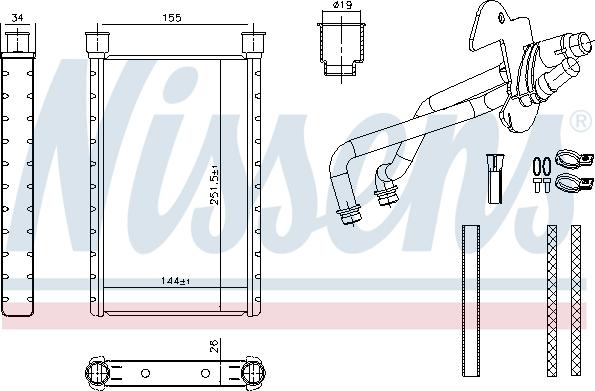 NISSENS 707282 - Auto Part