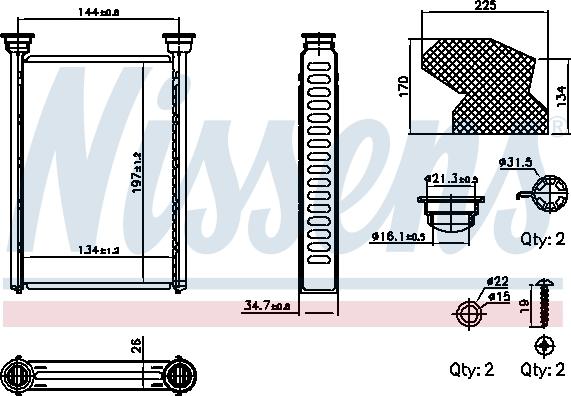 NISSENS 707309