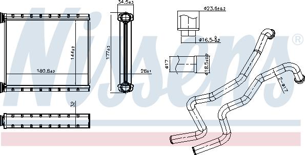 NISSENS 707368 - Auto Part