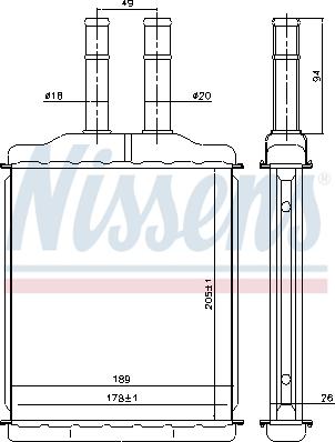 NISSENS 76505