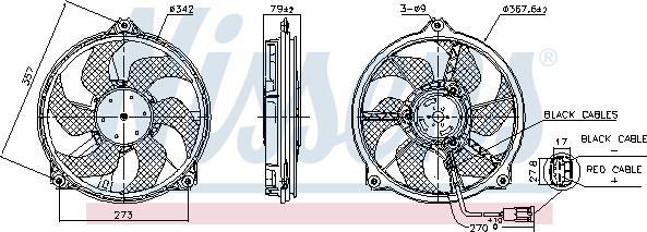 NISSENS 850073 - Auto Part
