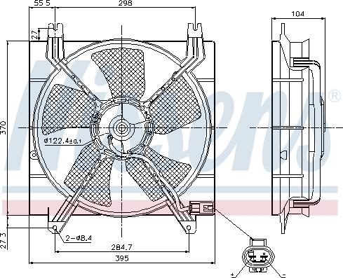 NISSENS 85353 - Auto Part