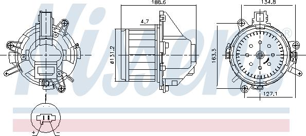 NISSENS 87596 - Auto Part