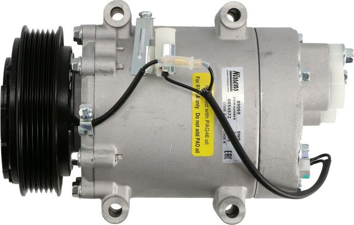 NISSENS 89069 - A-C Kompresors 89069