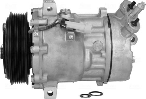 NISSENS 89124 - A-C Kompresors 89124
