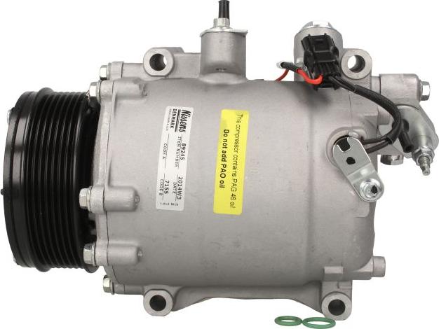 NISSENS 89245 - A-C Kompresors 89245