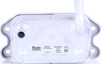 NISSENS 90580 - 90580 EĻĻAS RADIATORS