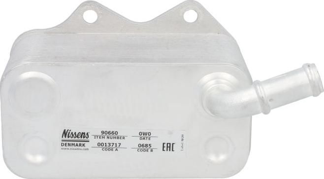 NISSENS 90660 - 90660 EĻĻAS RADIATORS