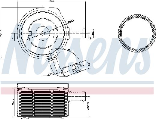 NISSENS 90669 - 90669 EĻĻAS RADIATORS