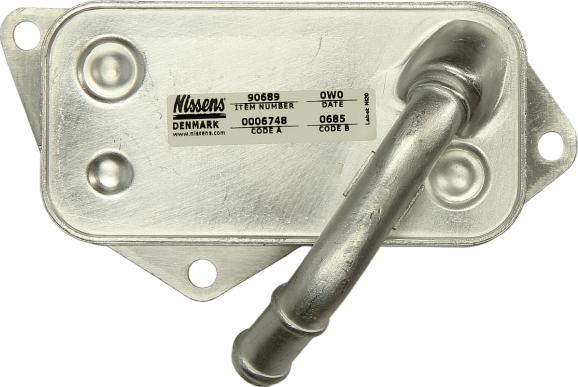 NISSENS 90689 - 90689 EĻĻAS RADIATORS
