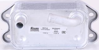 NISSENS 90714 - 90714 EĻĻAS RADIATORS