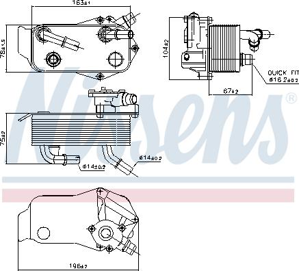 NISSENS 90736
