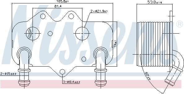 NISSENS 90781 - EĻĻAS RADIATORS 90781