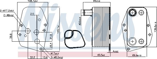 NISSENS 90904 - Auto Part