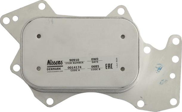 NISSENS 90910 - 90910 EĻĻAS RADIATORS