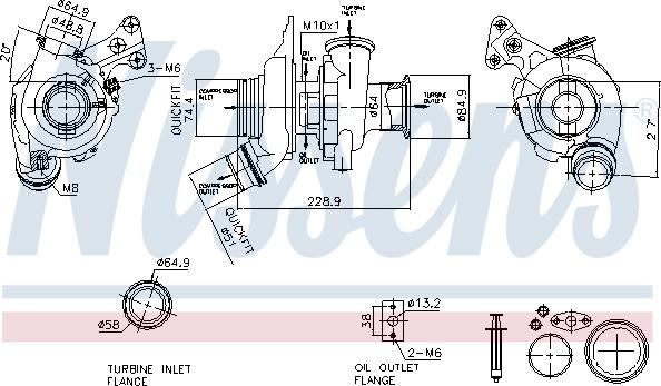 NISSENS 93323 - Auto Part