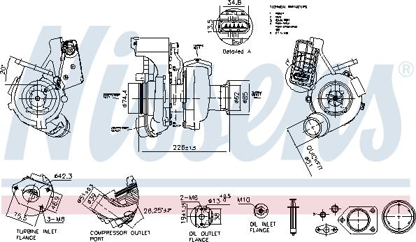 NISSENS 93564 - Auto Part