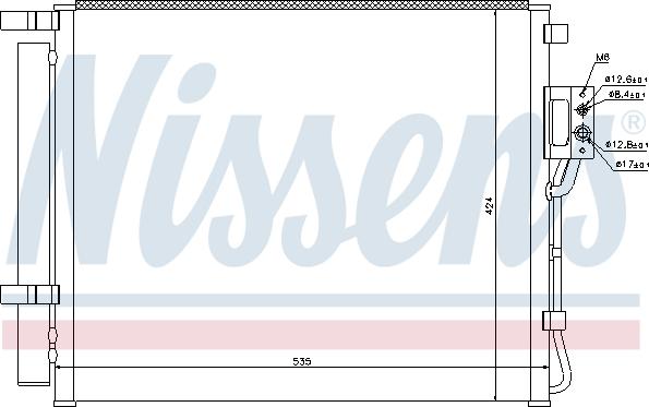 NISSENS 940209 - 940209 KOND. RADIATORS