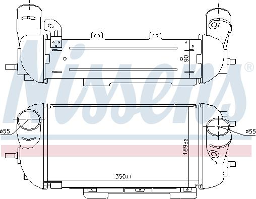 NISSENS 961497 - 961497 INTERCOOLER HYUNDAI