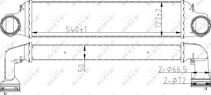 NRF 30165A - 30165A INTERCOOLER BMW
