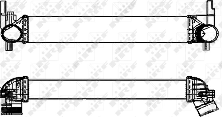 NRF 30253 - 30253 INTERCOOLER AUDI