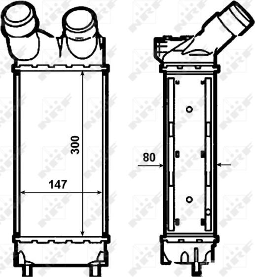 NRF 30479 - INTERCOOLER 30479