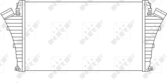 NRF 30855 - 30855 INTERCOOLER Vectra