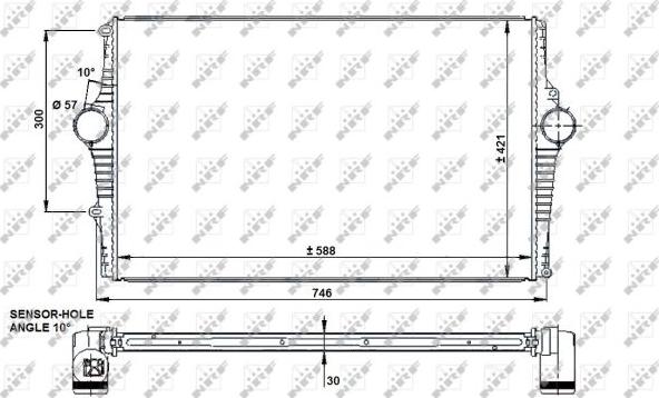 NRF 30931 - 30931 INTERCOOLER VOLVO